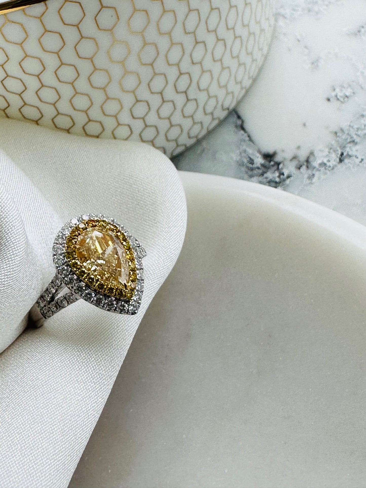 Fancy Yellow Diamond Ring