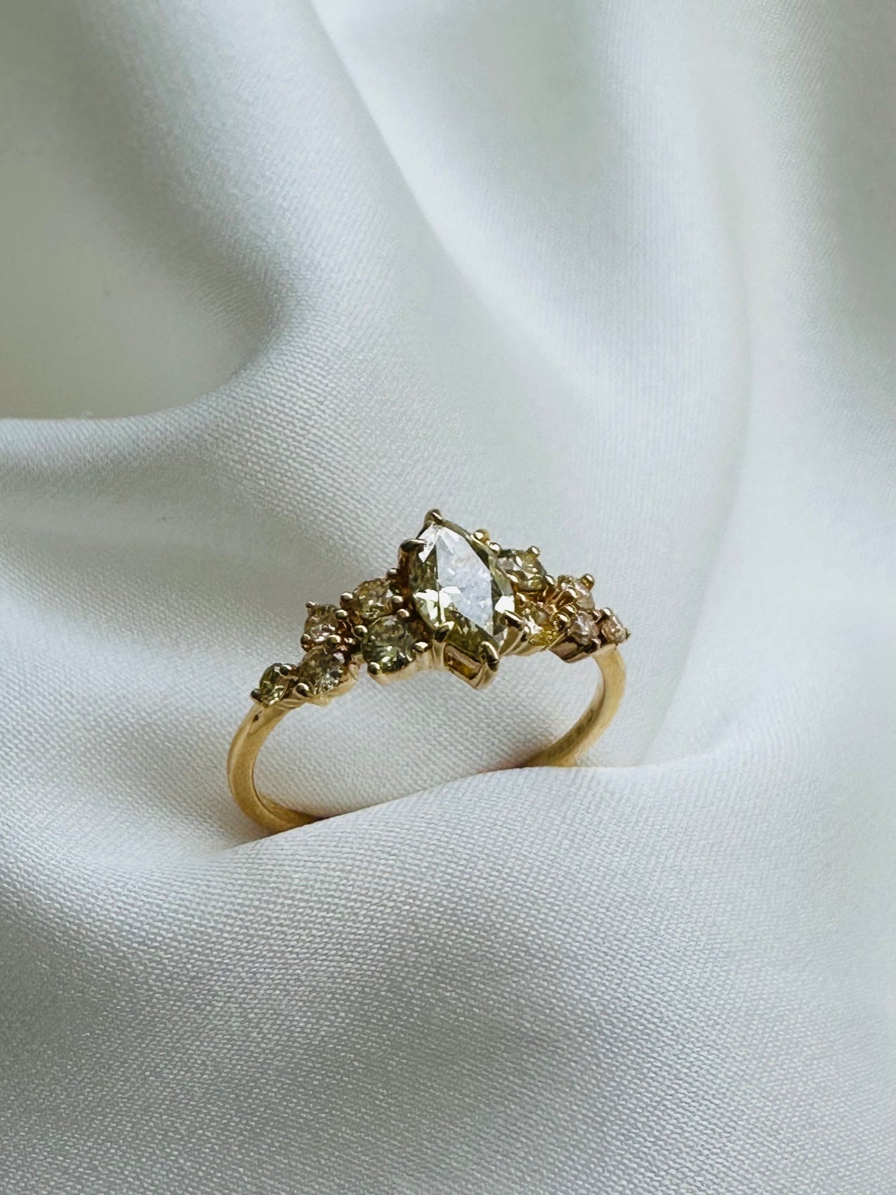 Yellow Diamond Ring