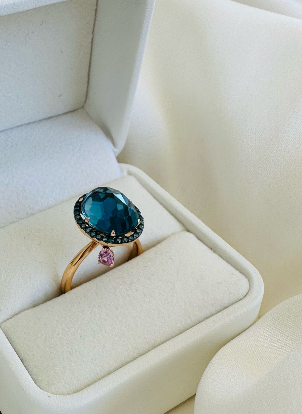 London Blue Topaz Ring