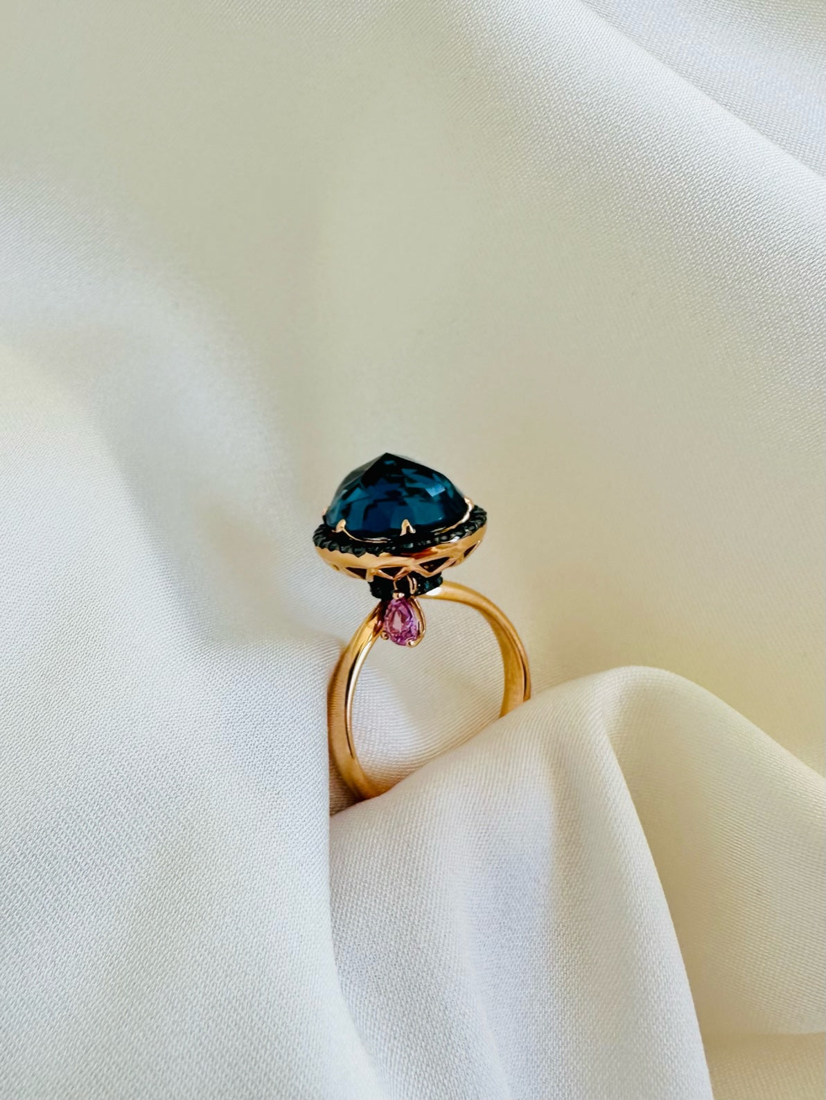 London Blue Topaz Ring