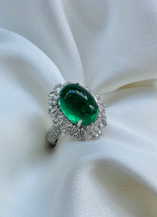 Emerald Dimond Ring