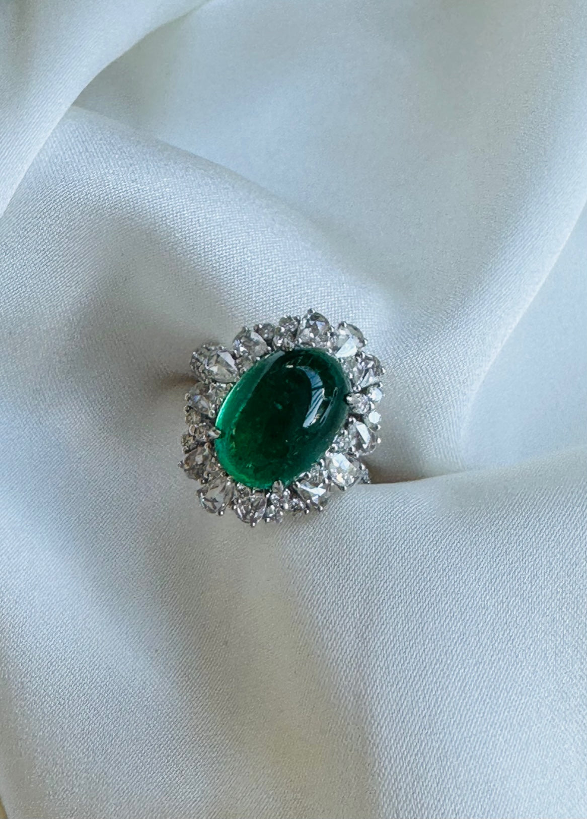 Emerald Dimond Ring