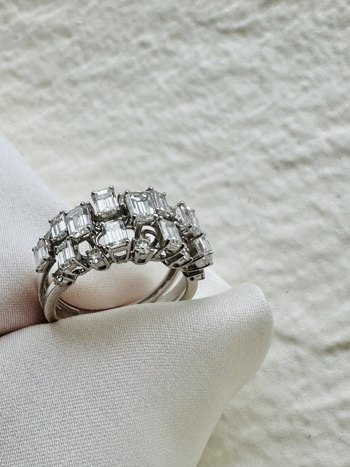 Cluster Diamond Ring