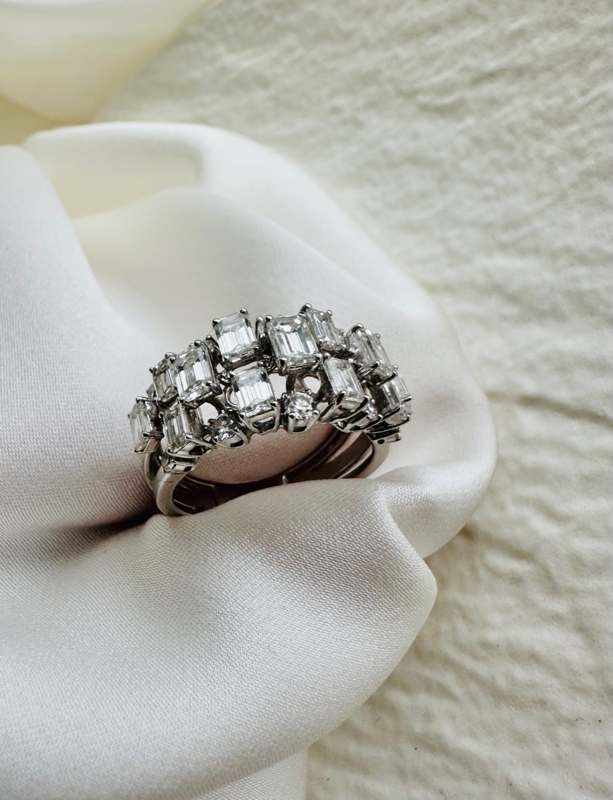 Cluster Diamond Ring