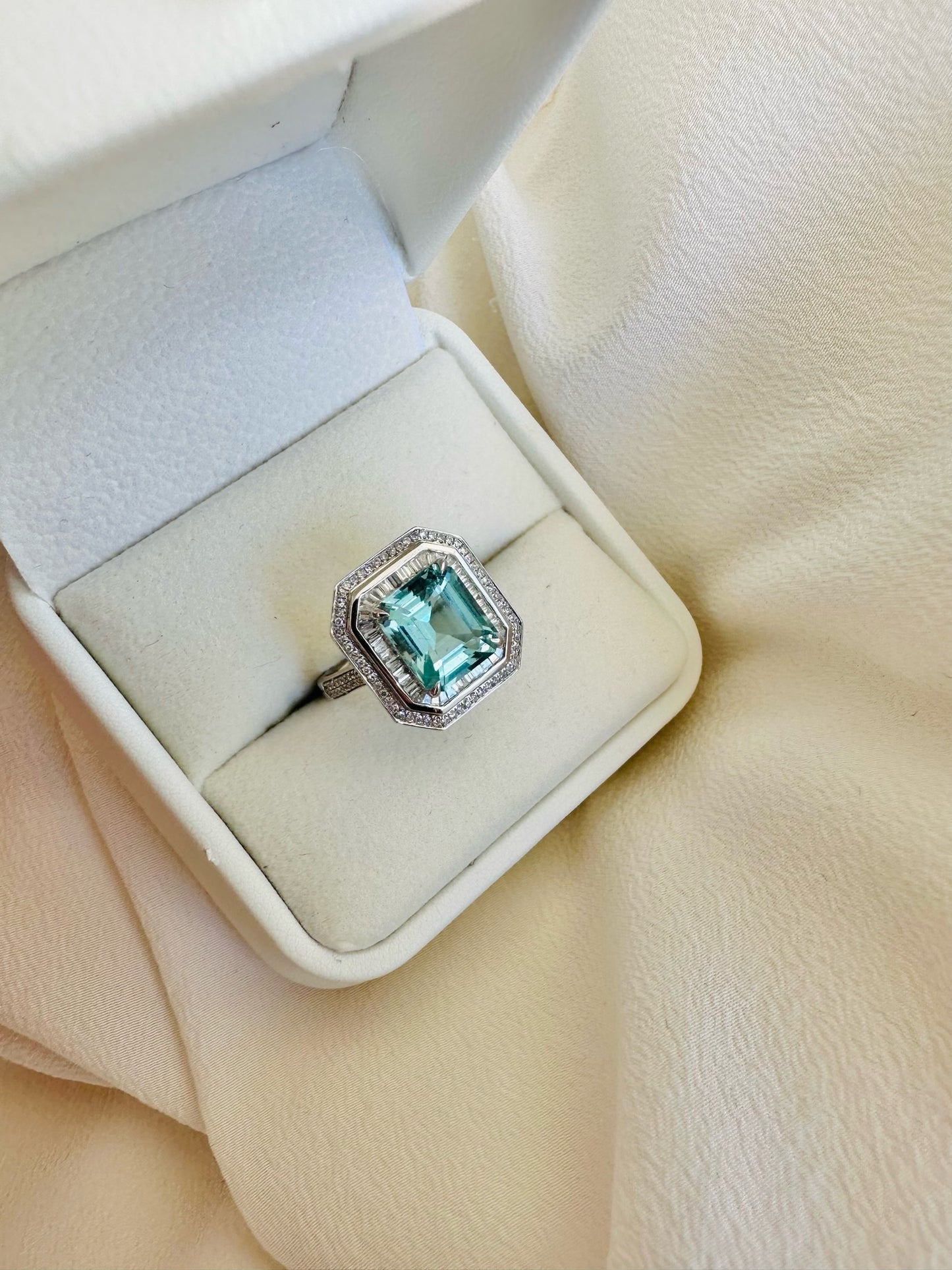 Aquamarine Ring 3ct