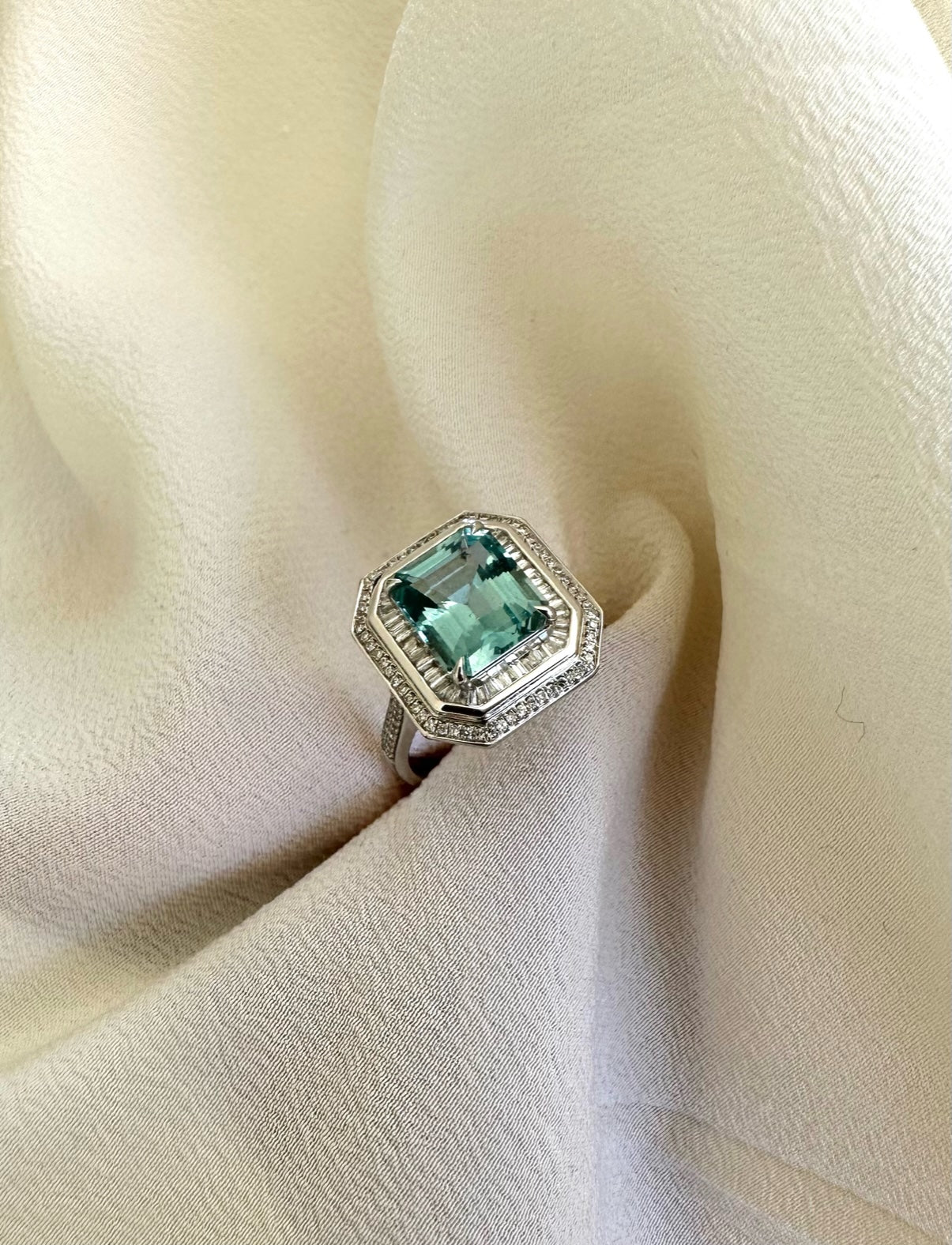 Aquamarine Ring 3ct